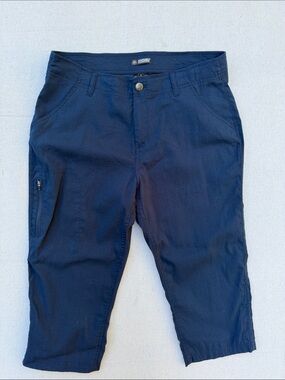 Khombu Men's Navy Cargo Capris